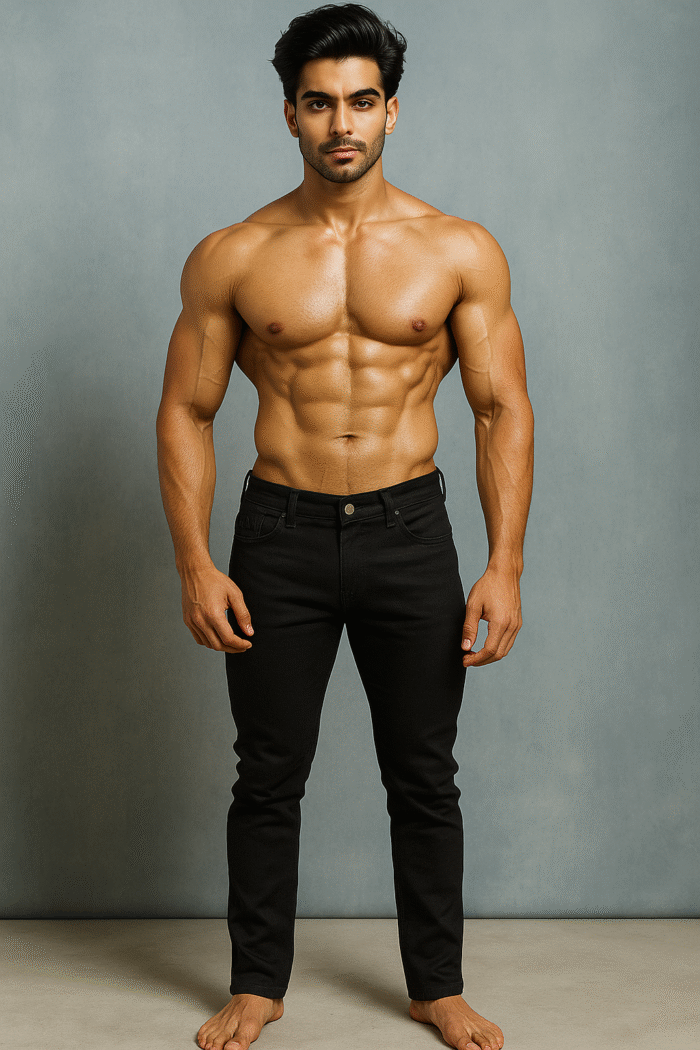 "File" Men's Jeans - Image 5